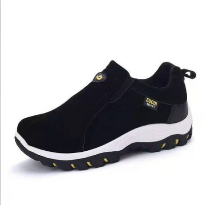 Wanderschuhe | Rutschfest | Orthopädische Schuhe | Schlupfschuhe | Herrenschuhe-Schwarz-39-Chaps Herrenmode