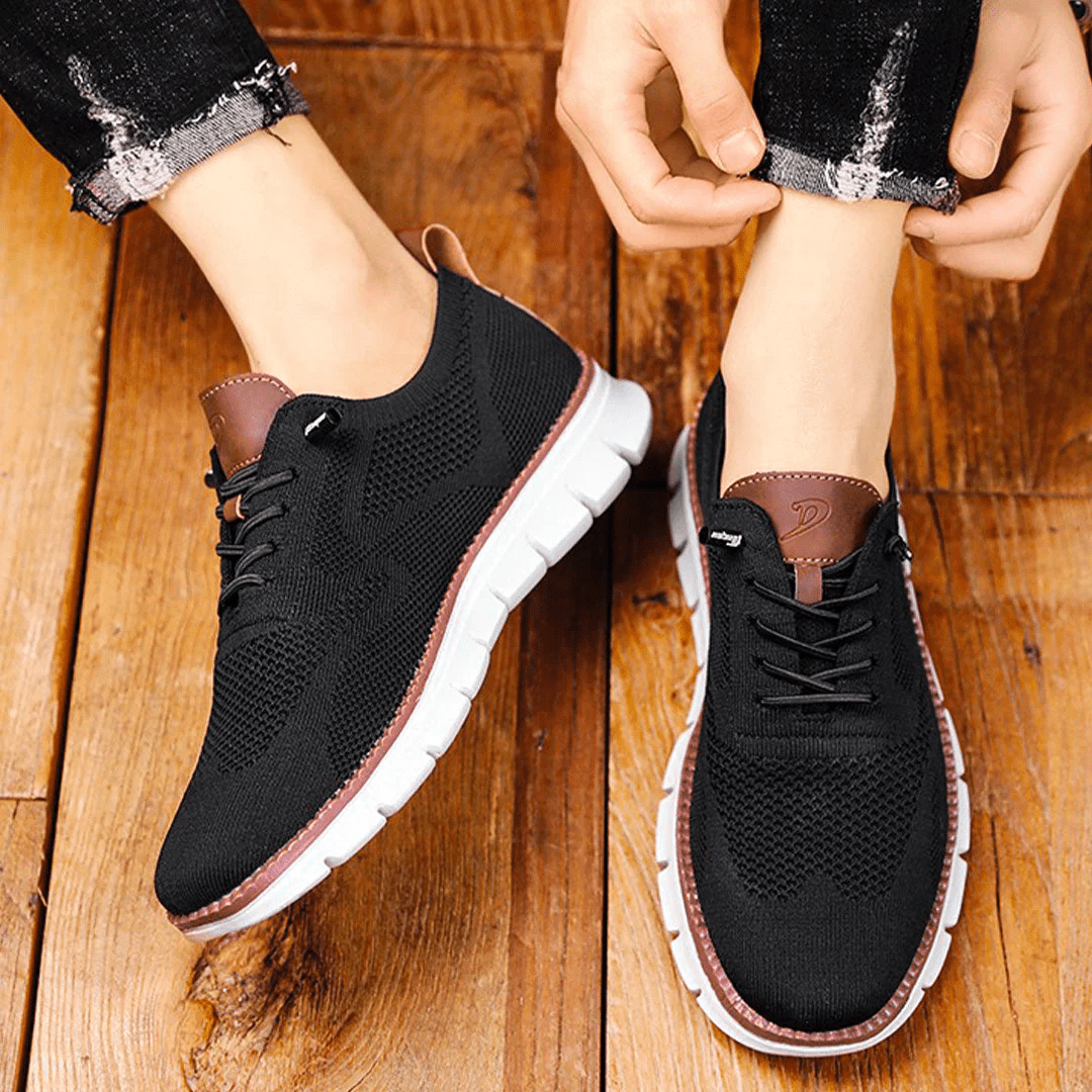 Wanderschuhe | Slip-On | Ergonomisch | Mesh-Sneaker | Herrenschuhe-Chaps Herrenmode