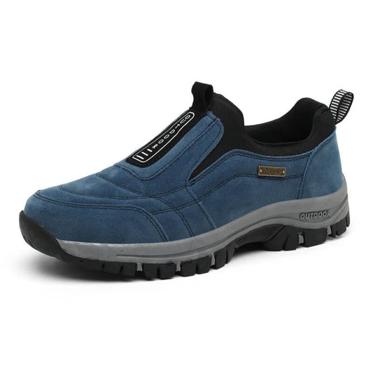 Wanderschuhe | Slip-On | Orthopädische Schuhe | Wanderschuhe | Herrenschuhe-Blau-39-Chaps Herrenmode