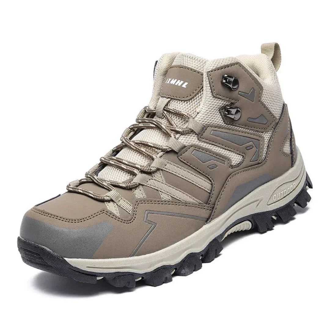 Wanderschuhe | Wasserdicht | Rutschfest | Wander- und Trekkingschuhe | Herrenschuhe-Braun-39-Chaps Herrenmode