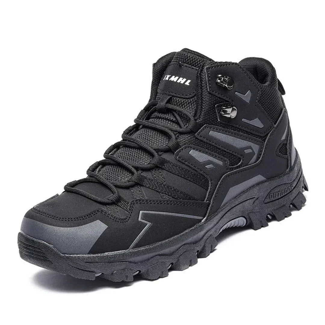 Wanderschuhe | Wasserdicht | Rutschfest | Wander- und Trekkingschuhe | Herrenschuhe-Schwarz-39-Chaps Herrenmode