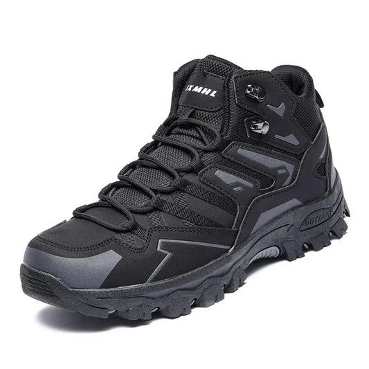 Wanderschuhe | Wasserdicht | Rutschfest | Wander- und Trekkingschuhe | Herrenschuhe-Schwarz-39-Chaps Herrenmode