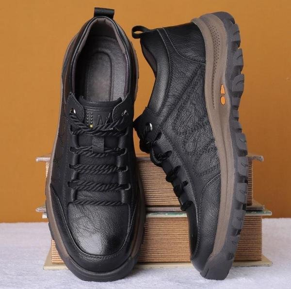 Wanderschuhe - Wasserdichte Herren Outdoor-Schuhe aus Leder-Chaps Herrenmode