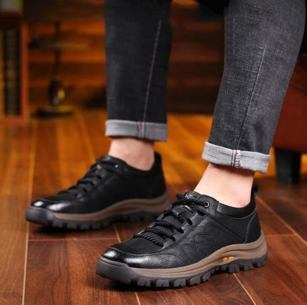 Wanderschuhe - Wasserdichte Herren Outdoor-Schuhe aus Leder-Chaps Herrenmode