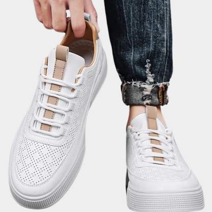 Weiße Sneakers - Leichte Slip-On Sneakers für Männer für den Sommer-Chaps Herrenmode