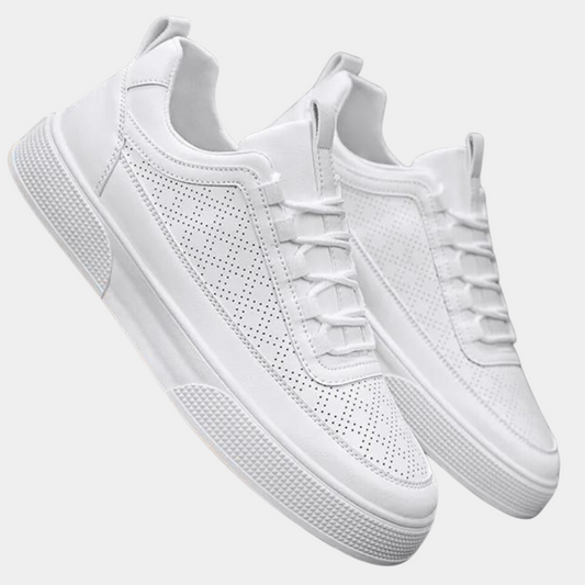 Weiße Sneakers - Leichte Slip-On Sneakers für Männer für den Sommer-Chaps Herrenmode