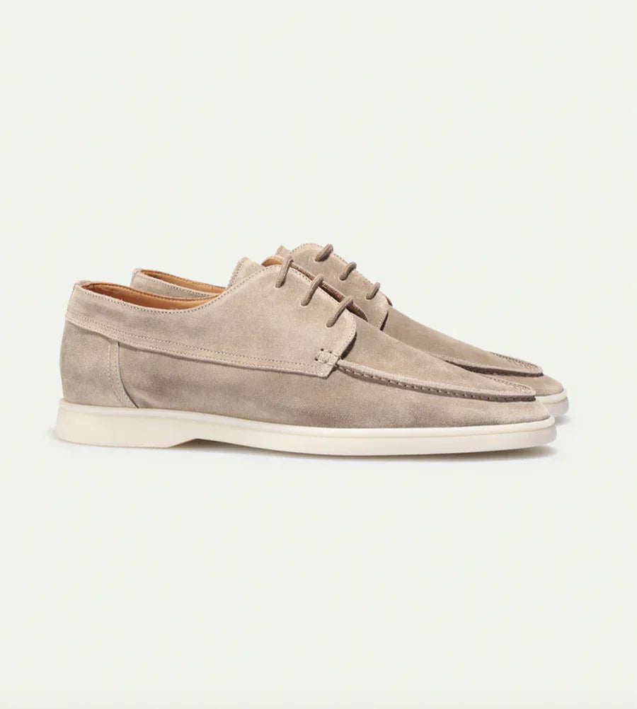 Wildleder-Loafers | Schnürschuhe | Wildlederschuhe | Anzugschuhe | Herren-Wildleder-Slipper-Chaps Herrenmode