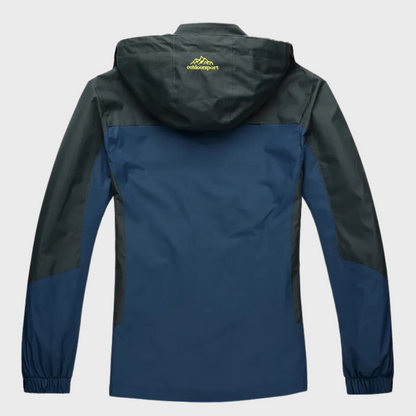 Windbreaker-Jacke | Wasserdicht | Mit Kapuze | Outdoor-Jacke | Herrenjacke-Chaps Herrenmode