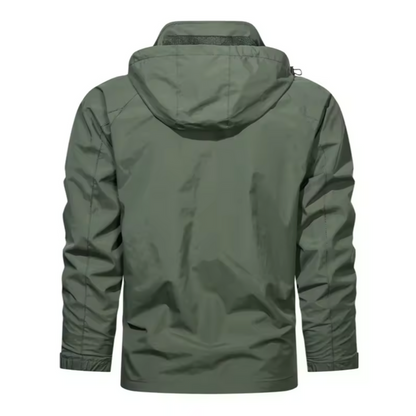 Windbreaker Jacke - Wasserdichte Outdoorjacke mit Kapuze für Männer-Chaps Herrenmode