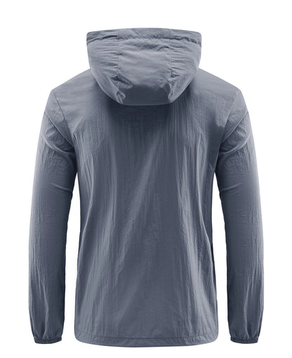 Windjacke | Mit Kapuze | Leicht | Wasserdichte Laufjacke | Herrenjacke-Chaps Herrenmode