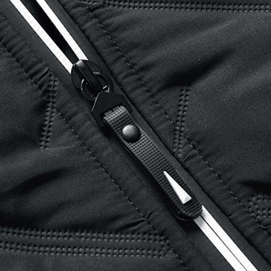 Windjacke – Mit Reißverschluss – Wattiert – Winterjacke – Herrenjacke-Chaps Herrenmode