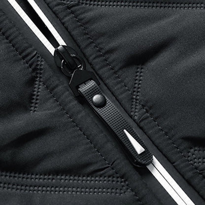 Windjacke – Mit Reißverschluss – Wattiert – Winterjacke – Herrenjacke-Chaps Herrenmode