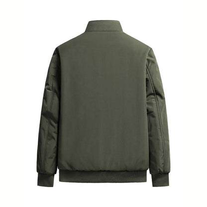 Winter Bomberjacke - Fleece gefüttert - Zip-Up - Winterjacke - Bomberjacke für Männer-Chaps Herrenmode