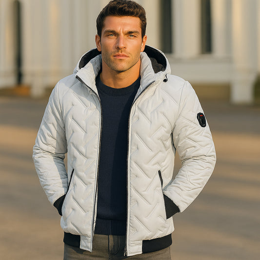 Winterjacke – Reißverschluss – Daunenjacke – Wintermäntel und -jacken für Herren-Chaps Herrenmode