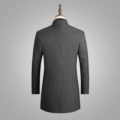 Wollmantel | Einreiher | halblang | Wolltrenchcoat | Wintermäntel und -jacken für Herren-Chaps Herrenmode