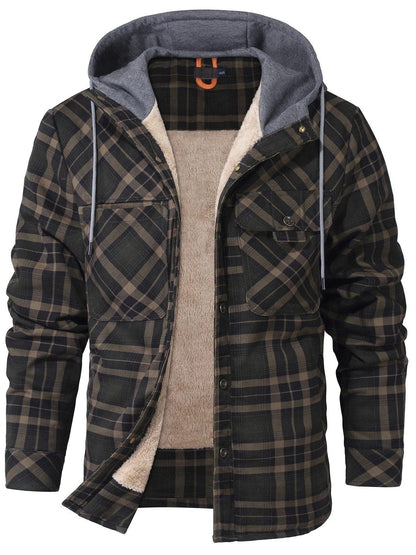 Woodland Jacke-Dunkelgrün-S-Chaps Herrenmode