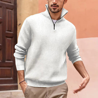 Xander Robuster Halbreißverschluss-Weiß-XS-Chaps Herrenmode