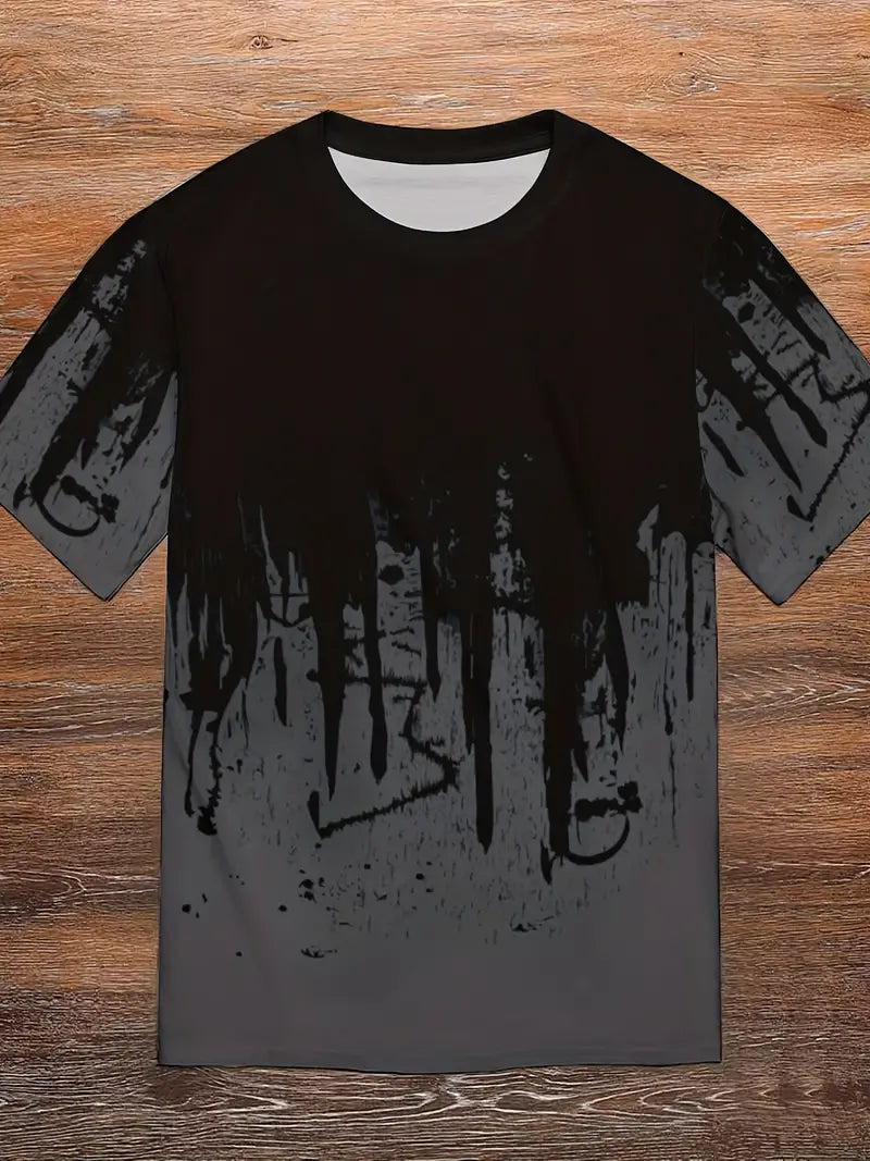 Zachary T-Shirt | Herren Casual Splash Print Hemd-Chaps Herrenmode