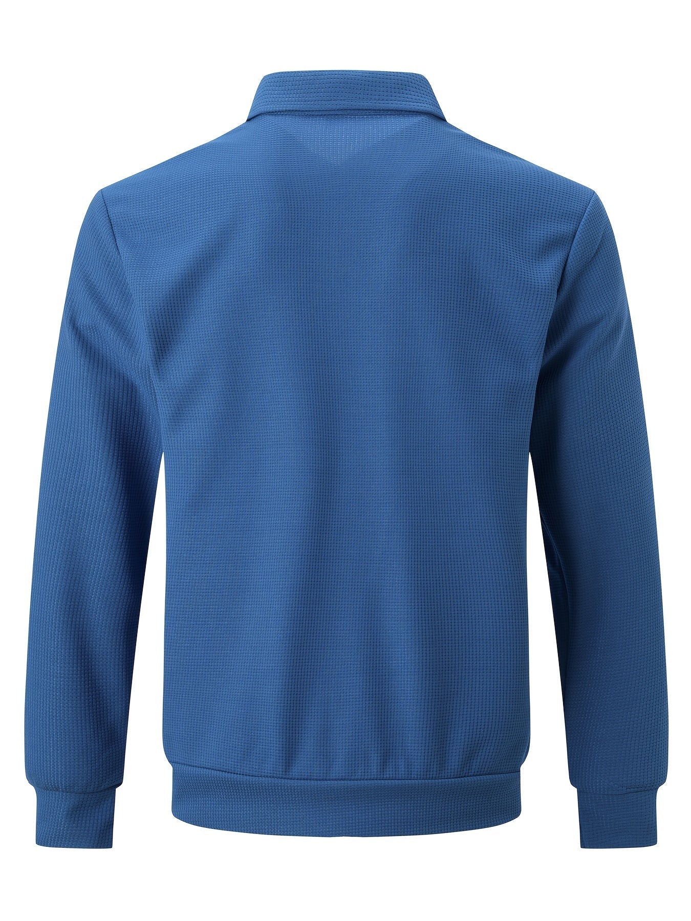 Zip Cardigan – Herren-Sweatshirtjacke mit Umlegekragen und durchgehendem Reißverschluss-Chaps Herrenmode