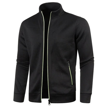 Zip Cardigan | Langarm | Atmungsaktiv | Reißverschlussjacke | Herrenbekleidung-Chaps Herrenmode