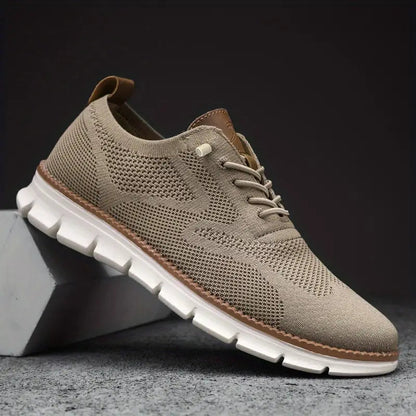 Zoltan Turnschuhe | Leichte Wanderschuhe für Männer-Khaki-39.5-Chaps Herrenmode