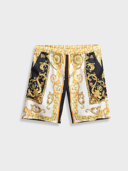 Zweiteiler Set | Kurzarm | Zum Zuknöpfen | Set | Sommerkleidung für Herren-Chaps Herrenmode