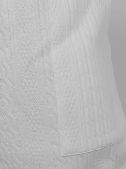 Zweiteiliges Set | Gestrickt | Kurzarm | Co-Ord Sets Männer | Herren Kurzsets-Chaps Herrenmode