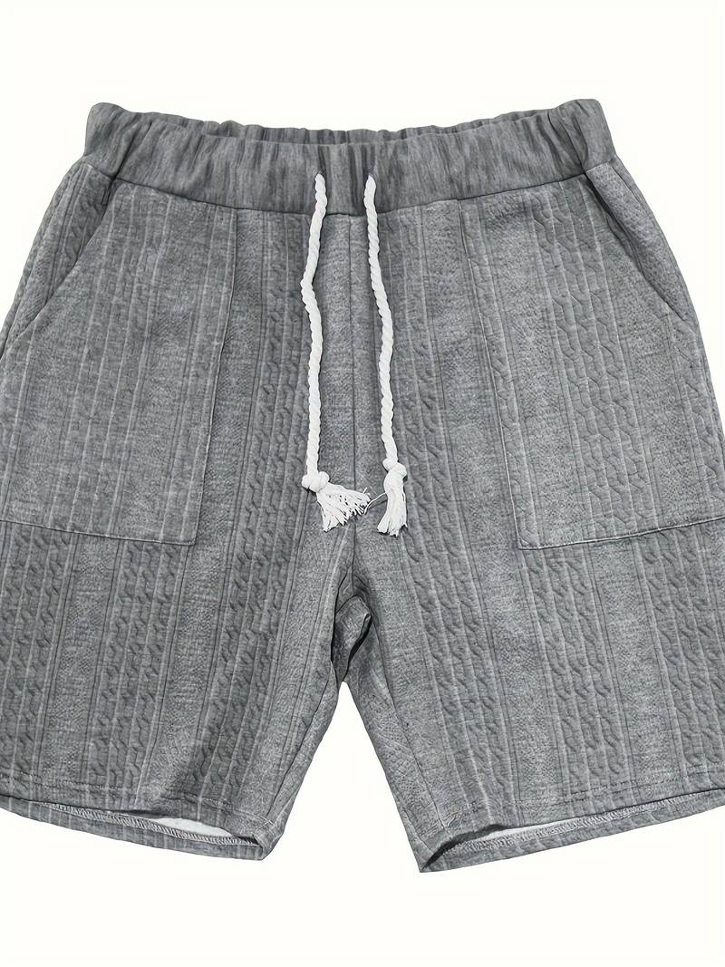 Zweiteiliges Set | Gestrickt | Kurzarm | Co-Ord Sets Männer | Herren Kurzsets-Chaps Herrenmode