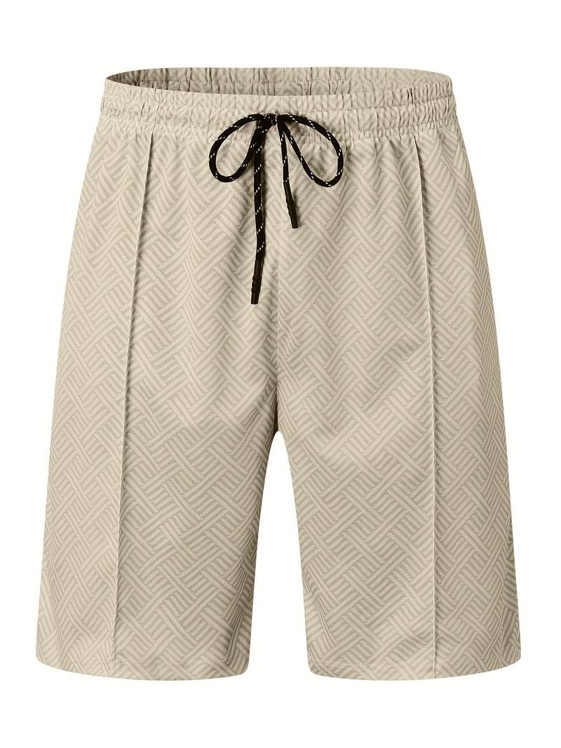 Zweiteiliges Set - Sommer - Kurzarm - Shorts - Herrenbekleidung-Chaps Herrenmode