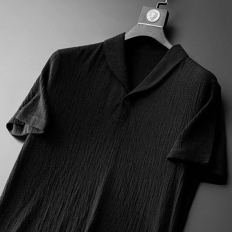 Zweiteiliges Set - T-Shirt - Kordelzug - Co-Ord Set - Sommerkleidung für Männer-Chaps Herrenmode